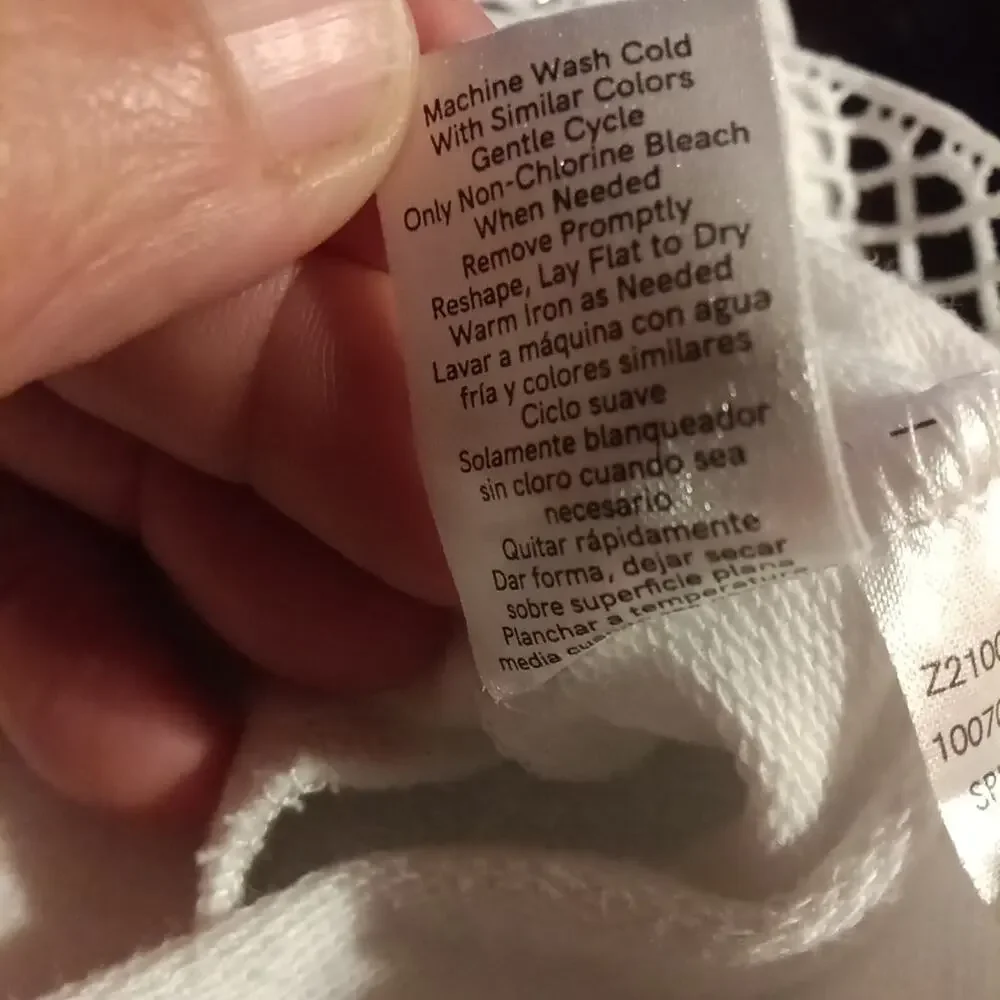 Venus Overall Skirt Lace Hem Sz. Med. Festival Boho Cottage core - Picture 4 of 7